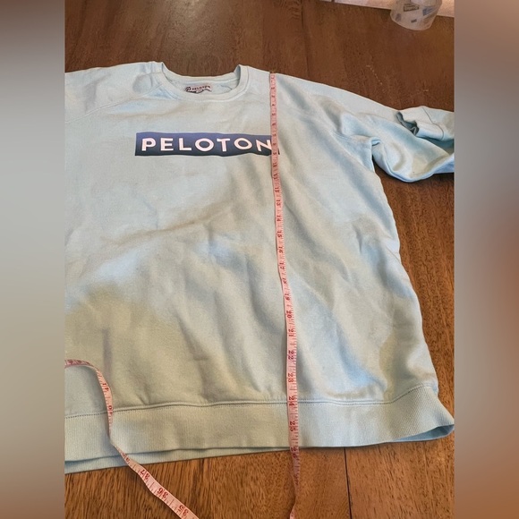 Peloton Light Blue Crewneck Sweater - Size M - Picture 9 of 12